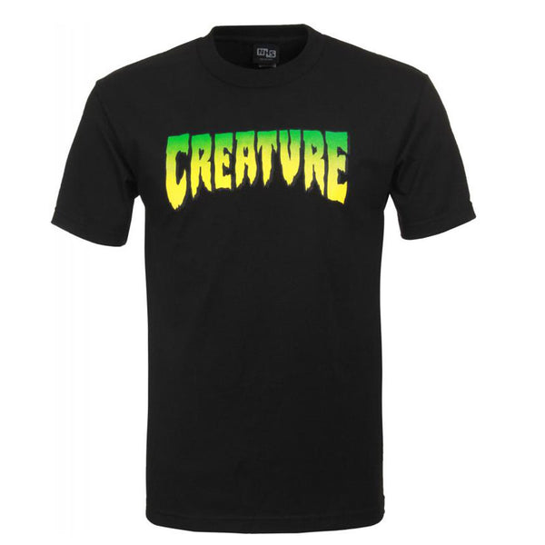 CREATURE LOGO T-SHIRTS BLACK 【 クリーチャー ロゴ Tシャツ ブラック 】