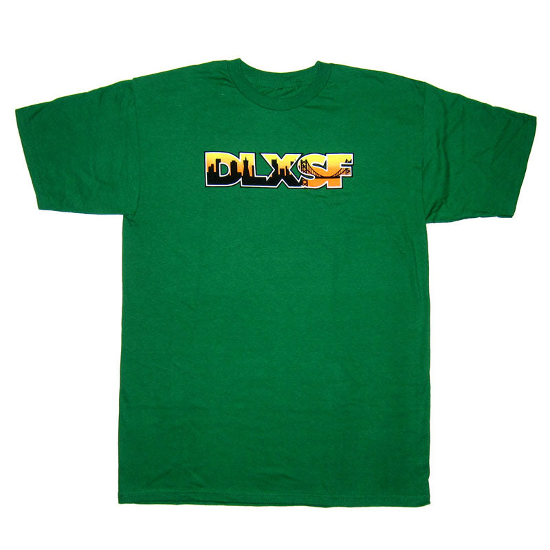 DLXSF SKYLINE T-SHIRTS GREEN 【 デラックス スカイライン Tシャツ グリーン 】