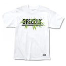 GRIZZLY SEEDS STAMP WHITE T-SHIRTS 【 グリズリー シード スタンプ ホワイト Tシャツ 】