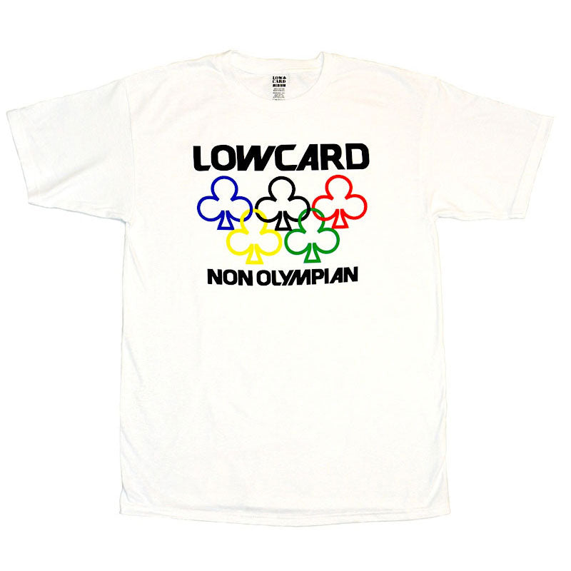 LOWCARD NON OLYMPIAN T-SHIRTS WHITE 【 ローカード ノン オリンピアン Tシャツ ホワイト 】