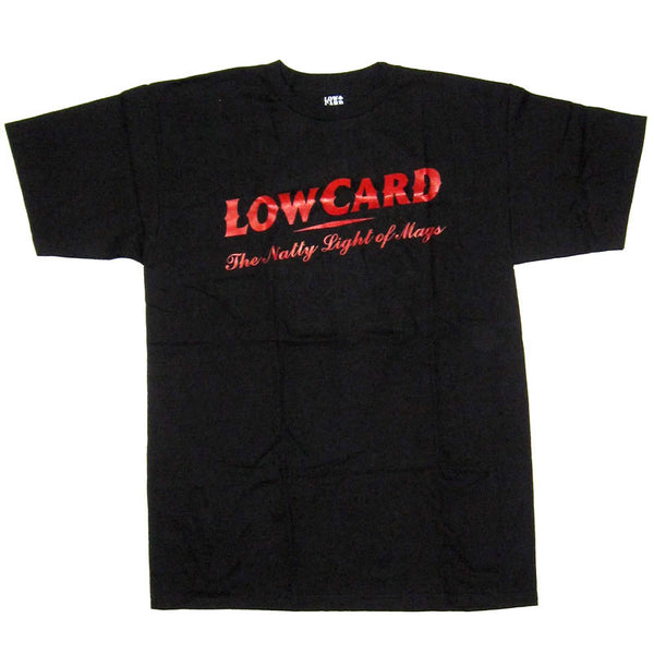 LOWCARD NATTY BLACK T-SHIRTS 【 ローカード ナッティ ブラック Tシャツ 】