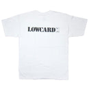 LOWCARD STANDARD LOGO T-SHIRTS WHITE 【 ローカード スタンダード ロゴ Tシャツ ホワイト 】
