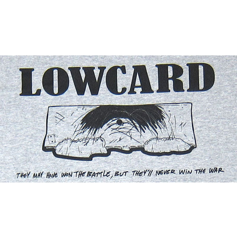 LOWCARD SPOT BATTLE T-SHIRTS GREY 【 ローカード スポット バトル Tシャツ グレー 】