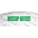 SHAKE JUNT WUSSUP T-SHIRTS WHITE 【 シェイクジャント ワッツアップ ホワイト Tシャツ 】