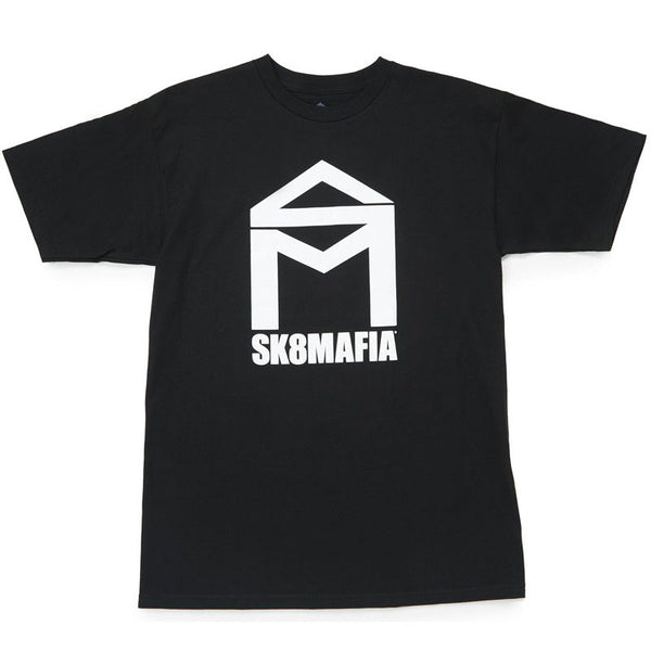 SK8MAFIA HOUSE LOGO BLACK T-SHIRTS 【 スケートマフィア ハウス ロゴ ブラック Tシャツ 】