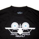 SMA T-SHIRTS BLACK 【 サンタモニカ エアライン Tシャツ ブラック 】