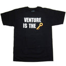 VENTURE IS KEY BLACK T-SHIRTS 【 ベンチャー イズ キー ブラック Tシャツ 】