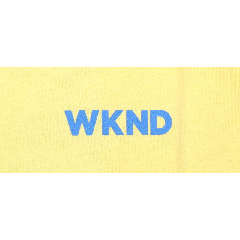 WKND CUBE YELLOW T-SHIRTS 【 ウィークエンド キューブ イエロー Tシャツ 】