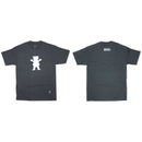 GRIZZLY OG BEAR LOGO BASIC CHARCOAL T-SHIRTS 【 グリズリー ベア ロゴ ベーシック チャコール Tシャツ】