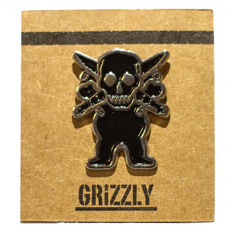 GRIZZLY x FOURSTAR PIRATE PIN 【 グリズリー フォースター パイレーツ ピン 】