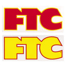 FTC OG LOGO STICKER LARGE 【 エフティーシー オリジナル ロゴ ステッカー ラージ 】