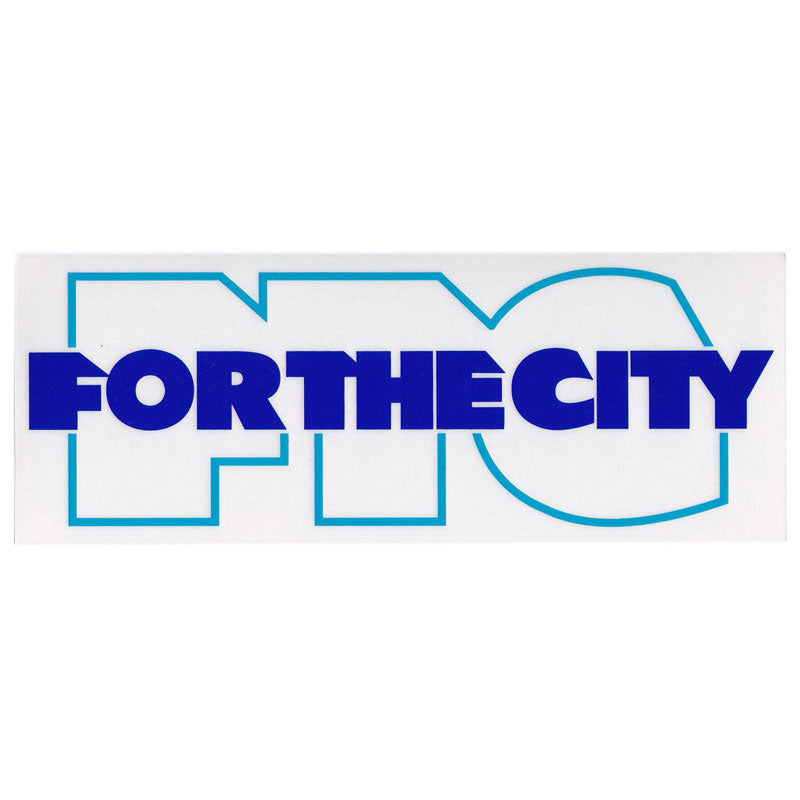 FTC FOR THE CITY OUTLINE LARGE 【 エフティーシー フォー ザ シティー アウトライン ステッカー ラージ 】