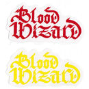 BLOOD WIZARD LOGO STICKER 【 ブラッドウィザード ロゴ ステッカー 】