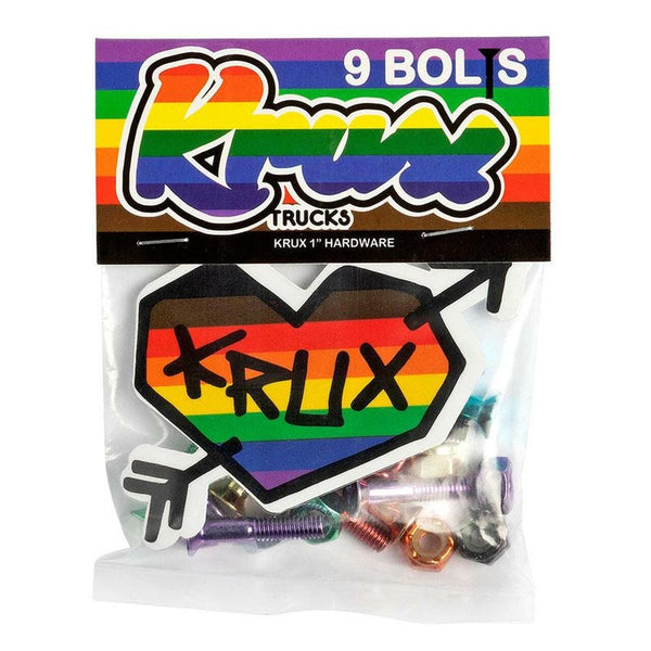 KRUX BOLTS 1in KROME RAINBOW【 クラックス ボルト 1インチ クロームレインボー 】