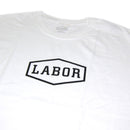 LABOR CREST LOGO T-SHIRTS WHITE 【 レイバー クレスト ロゴ Tシャツ ホワイト 】