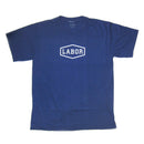 LABOR CREST LOGO T-SHIRTS NAVY 【 レイバー クレスト ロゴ Tシャツ ネイビー 】