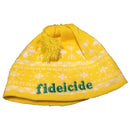 FIDEICIDE BEANIE YELLOW/GREEN 【 フィディサイド ビーニー イエロー ニットキャップ 】
