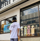STOKE CUT ABOVE TEE WHITE 【 ストーク カットアバーブ Tシャツ 】