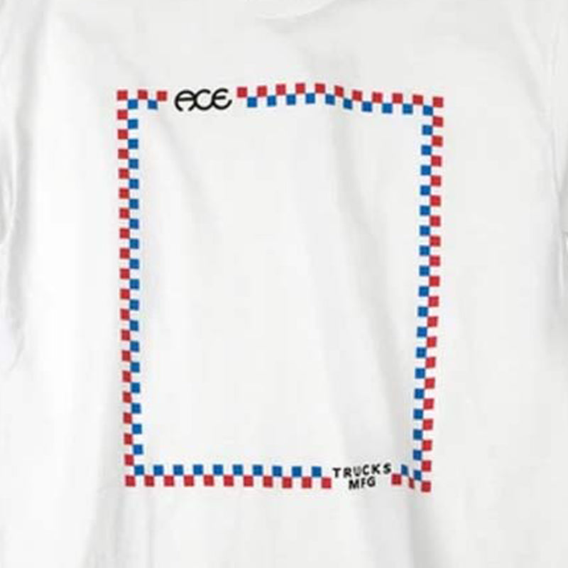 ACE TURNDOWN T-SHIRTS WHITE 【 エース ターンダウン Tシャツ ホワイト 】
