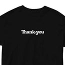 THANK YOU SKATE CO. CENTER LOGO L/S TEE BLACK【 サンキュー センター ロゴ ロングスリーブ ブラック Tシャツ 長袖 】