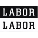 LABOR BOX LOGO STICKER 【 レイバー ボックスロゴ ステッカー 】