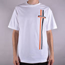 BRONSON RACING STRIPES T-SHIRT WHITE 【 ブロンソン レーシング ストライプ Tシャツ ホワイト 】