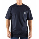 CARHARTT REGULAR COTTON SHORT SLEEVE TEE NAVY【 カーハート レギュラー コットン ショート スリーブ Tシャツ ネイビー 】