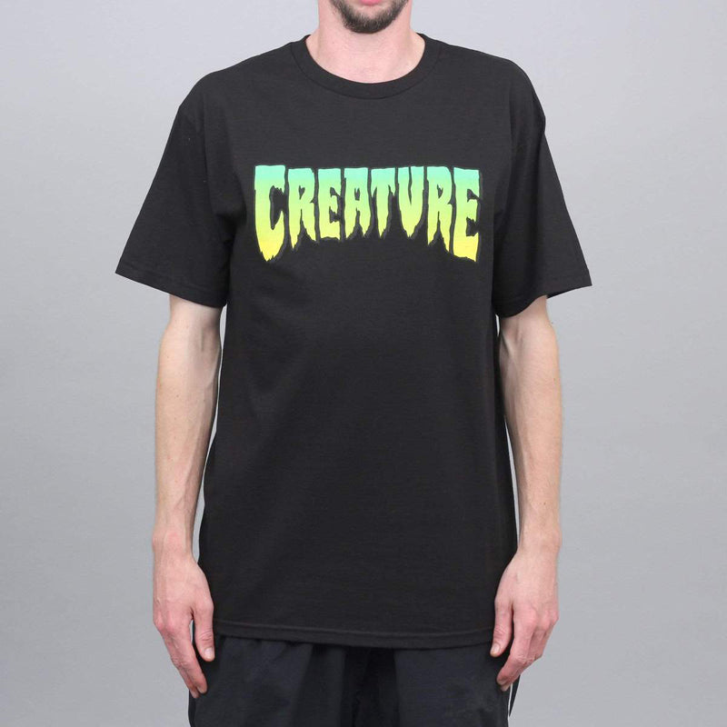 CREATURE LOGO T-SHIRTS BLACK 【 クリーチャー ロゴ Tシャツ ブラック 】