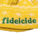 FIDEICIDE BEANIE YELLOW/GREEN 【 フィディサイド ビーニー イエロー ニットキャップ 】