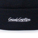 GRIZZLY BEWARE PUFF BEANIE NAVY 【 グリズリー ビウェア ニットキャップ ビーニー 】