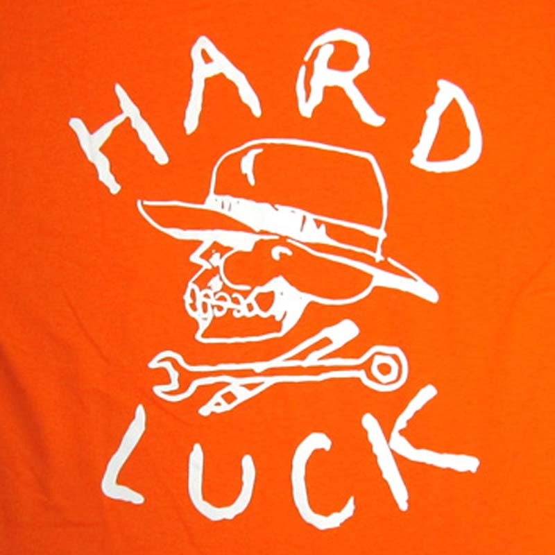 HARD LUCK OG T-SHIRTS ORANGE 【 ハード ラック  オージー Tシャツ オレンジ 】