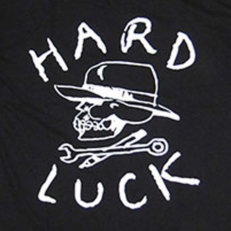 HARD LUCK OG LOGO T-SHIRT BLACK 【 ハードラック オージー ロゴ Tシャツ ブラック 】