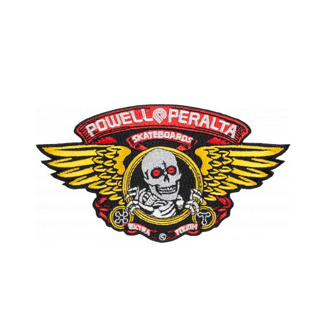 POWELL PERALTA パウエル・ペラルタ 5inch WINGED RIPPER DIE-CUT STICKER BLUE ステッカー ...
