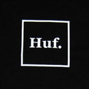 HUF DOMESTIC LONG SLEEVE TEE BLACK  【 ハフ ドメスティック ロング スリーブ T-シャツ ブラック 長袖 】