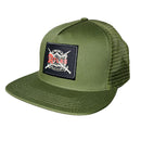ATLAS CHALLENGE TRUCKER HAT OLIVE 【 アトラス チャレンジャー トラッカーハット オリーブ 】