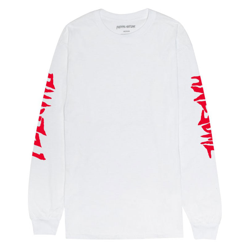 FUCKING AWESOME COLLAGE LONG SLEEVE T-SHIRTS WHITE 【 ファッキン オウサム コラージュ ロング スリーブ Tシャツ ホワイト 長袖 】