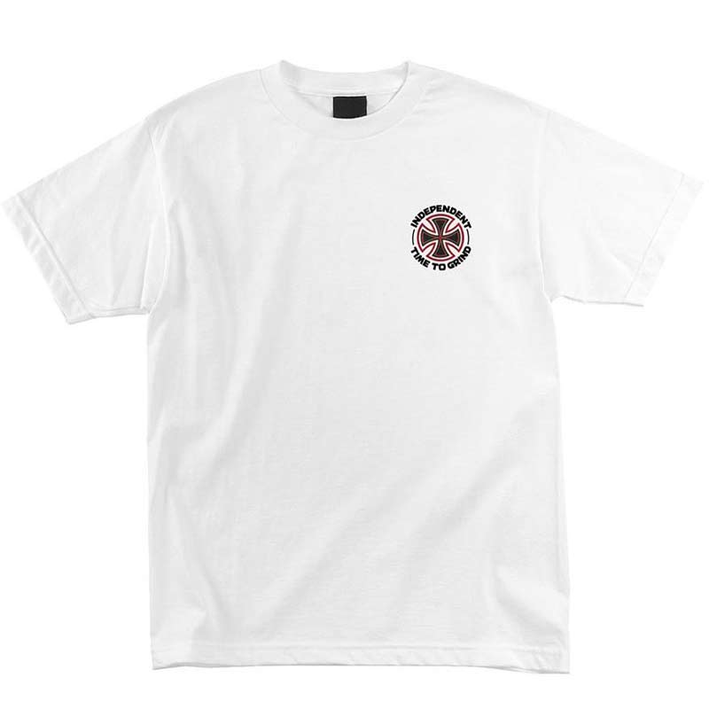 INDEPENDENT TTG SMASHED T-SHIRTS WHITE 【 インディペンデント TTG スマッシュド ホワイト Tシャツ 】