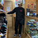 ACE TRUCKS RETRO JERSEY LONG SLEEVE T-SHIRT BLACK 【 エース レトロ ジャージー ロング スリーブ Tシャツ ブラック 長袖 】