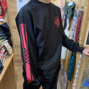ACE TRUCKS RETRO JERSEY LONG SLEEVE T-SHIRT BLACK 【 エース レトロ ジャージー ロング スリーブ Tシャツ ブラック 長袖 】