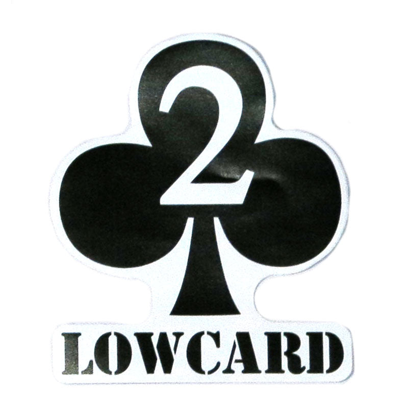 LOWCARD CLOVER STICKER LARGE 【 ローカード クローバー ステッカー ラージ 】