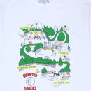 QUARTER SNACKS SNACKS COURT T-SHIRTS 【 クウォータースナックス スナックスコート Tシャツ 】