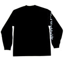 HUF DOMESTIC LONG SLEEVE TEE BLACK  【 ハフ ドメスティック ロング スリーブ T-シャツ ブラック 長袖 】