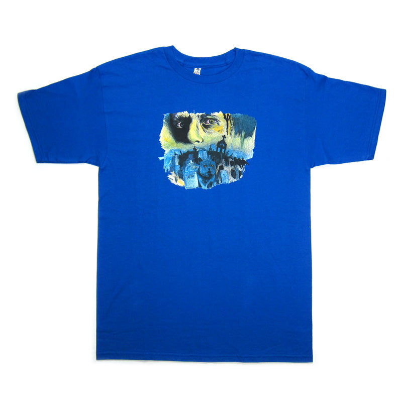 LOTTIES PET SEMATARY T-SHIRTS BLUE 【 ロッティーズ ペット セメタリー Tシャツ ブルー 】