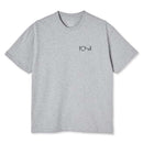 POLAR SKATE CO. 3TONE FILL LOGO TEE SPORTS GREY YELLOW 【 ポーラー 3トーン フィル ロゴ Tシャツ スポーツ グレー 】