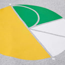 POLAR SKATE CO. 3TONE FILL LOGO TEE SPORTS GREY YELLOW 【 ポーラー 3トーン フィル ロゴ Tシャツ スポーツ グレー 】