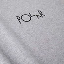 POLAR SKATE CO. 3TONE FILL LOGO TEE SPORTS GREY YELLOW 【 ポーラー 3トーン フィル ロゴ Tシャツ スポーツ グレー 】