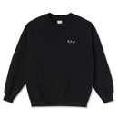 POLAR SKATE CO. DEFAULT CREWNECK BLACK【 ポーラー スケート デフォルト クルーネック リッチ ブラック 】