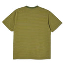POLAR SKATE CO. DIZZY STRIPE TEE ARMY GREEN 【 ポーラー ディジー ストライプ Tシャツ アーミー グリーン 】