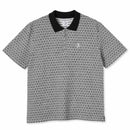 POLAR SKATE CO. JACQUES POLO SHIRT BLACK【 ポーラー スケート ジャーク ポロ シャツ ブラック 】