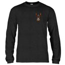 POWELL ANDY ANDERSON HERON SKULL LONG SLEEVE T-SHIRTS CHARCOAL HEATHER 【 ボーンズ アンディー アンダーソン ヘロン スカル ロングスリーブ  Tシャツ チャコール ヘザー 】